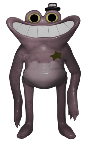 This is the Avatar Image for the Sheriff Toadster (Garten Of Banban 4) AI Voice and Text to Speech Generator
